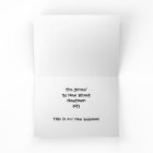Custom Personalized New Address Christmas Card