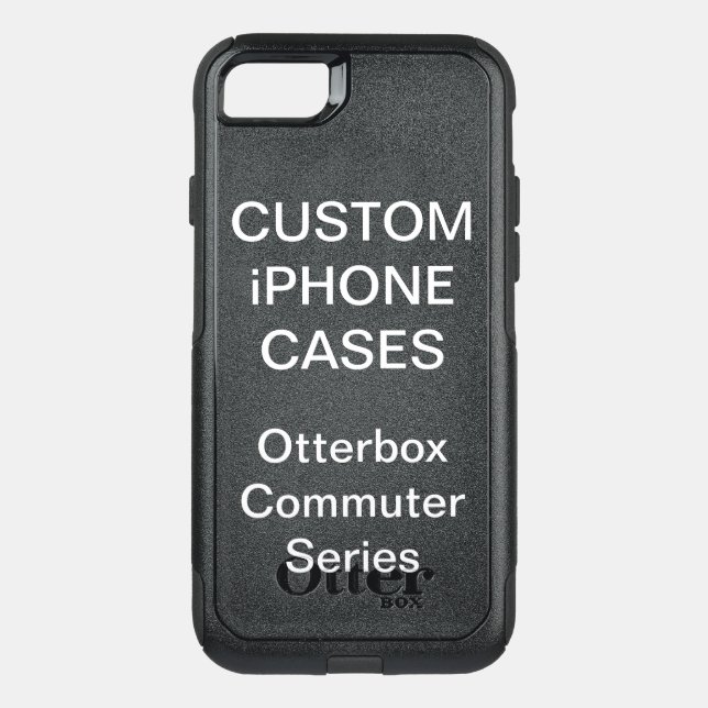 Custom Personalized Otterbox iPhone 8/7 Case Blank (Back)