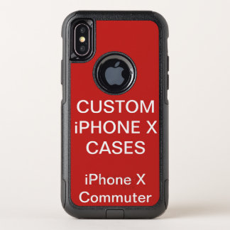 Custom Personalized Otterbox iPhone X Commute Case