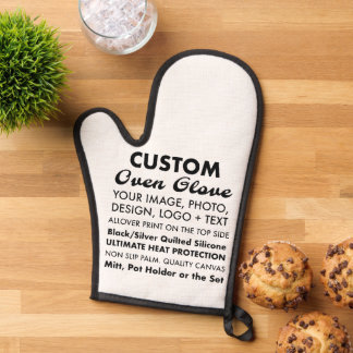 Custom Personalized Oven Glove / Mitt