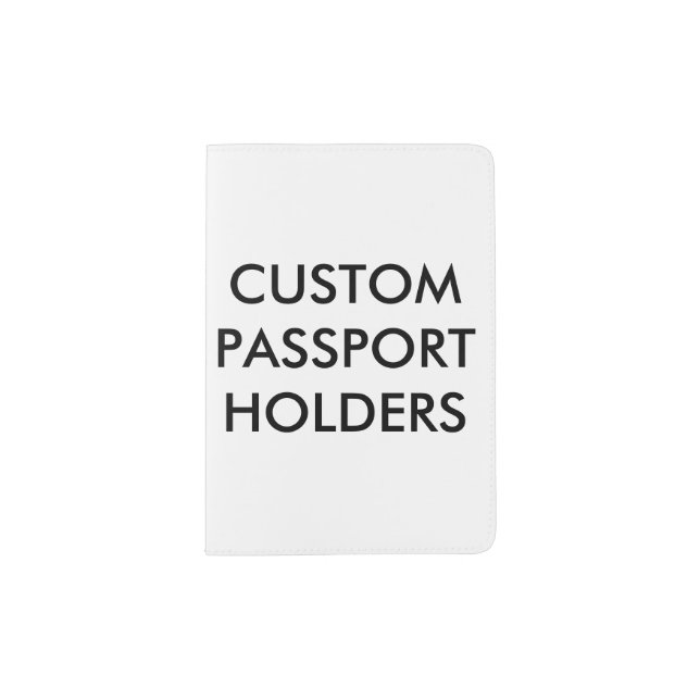 Custom Personalized Passport Holder Blank Template (Front)