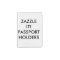 Custom Personalized Passport Holder Blank Template