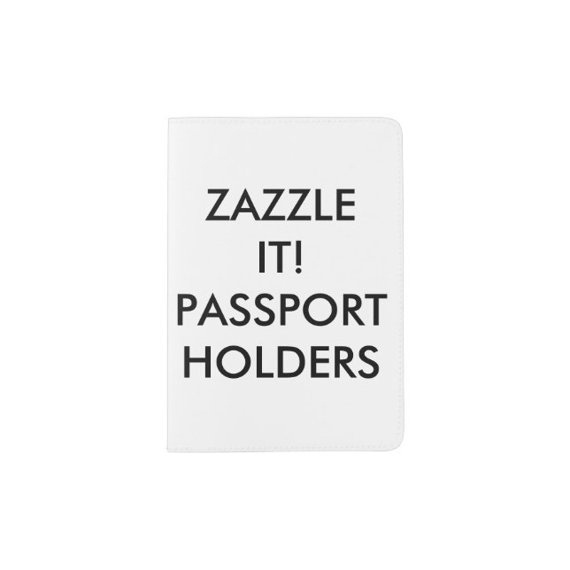 Custom Personalized Passport Holder Blank Template (Front)