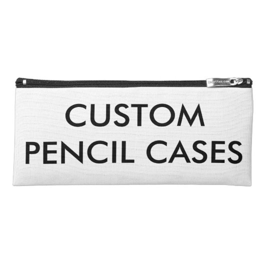 Custom Personalized Pencil Case Blank Template (Front)
