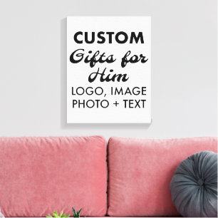 Custom personalized Pet Memorial Wrapped Canvas Print