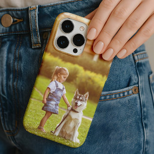 Custom Personalized Pet Photo iPhone 15 Pro Case