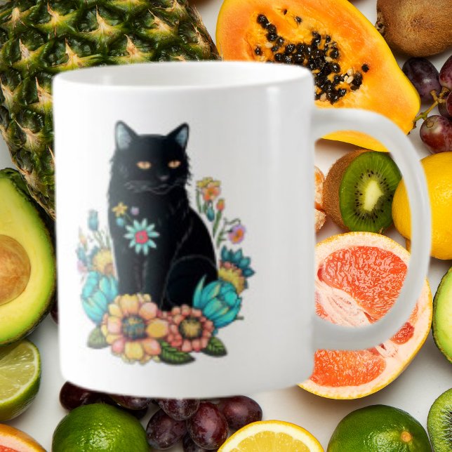 Custom Personalized Pet Photo for Cat Lover Gift Coffee Mug (Creator Uploaded)
