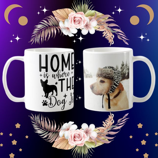 Custom Personalized Pet Photo Quote Gift Dog Puppy Coffee Mug (Creator Uploaded)