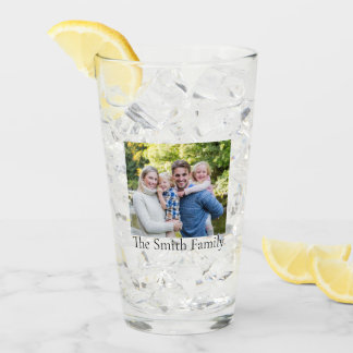 Custom Personalized Photo 2-Sided  Glass