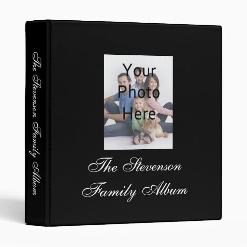 Custom Personalized Photo Album Binder