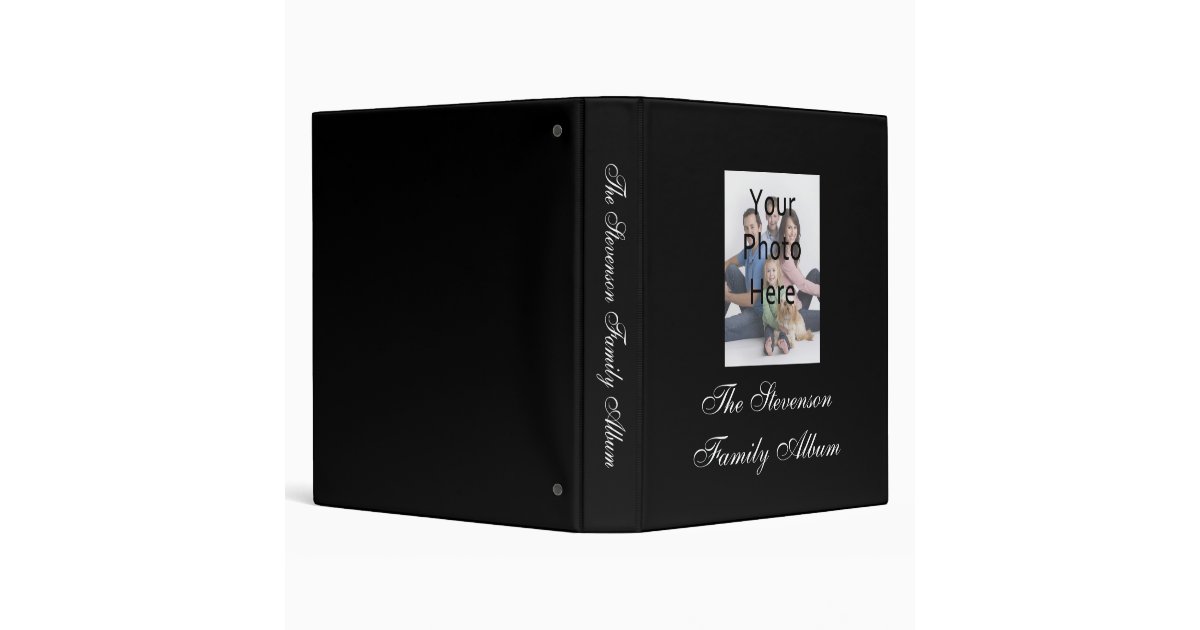 Custom Personalized Photo Album Binder Zazzle