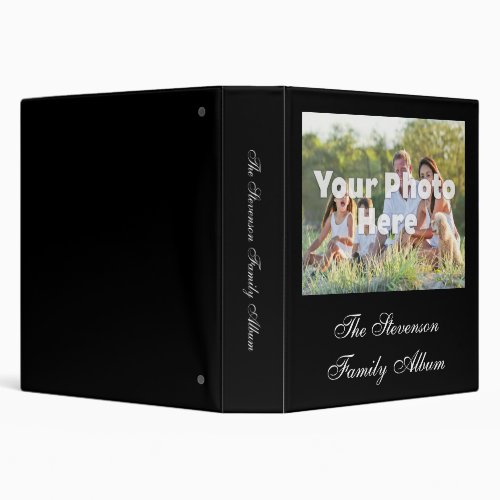 Custom Personalized Photo Album Binder