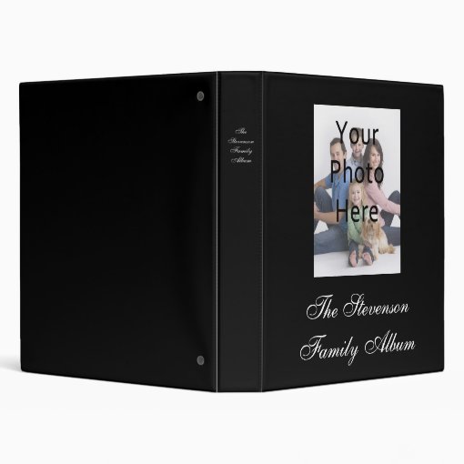 Custom Personalized Photo Album Binder Zazzle