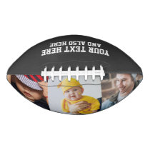 Custom Personalized Photo and Text Football Custom Personalized Photo and Text Football