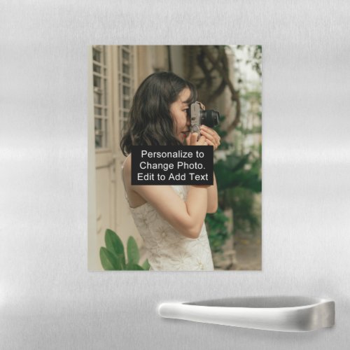 Custom Personalized Photo Artwork Add Name Slogan Magnetic Dry Erase Sheet