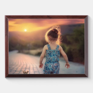Custom Personalized Photo Award Plaque