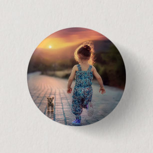 Custom Personalized Photo Button