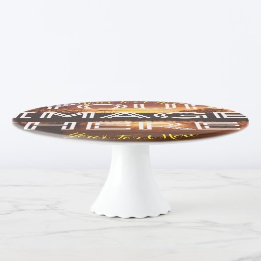 Custom Personalized Photo Cake Stand (3/4)