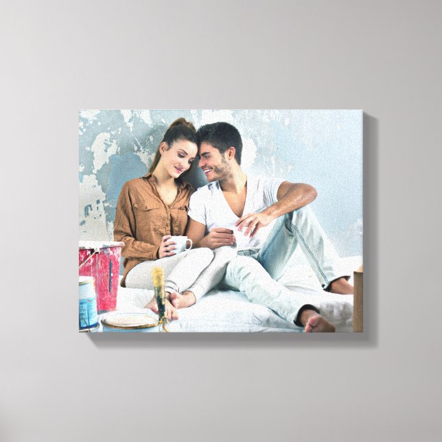 Custom Personalized Photo Canvas Print (Front)