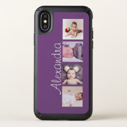 Custom personalized photo collage make your own speck iPhone x case