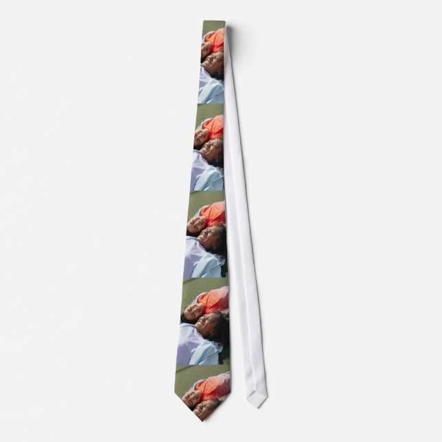 Custom Personalized Photo Collage Neck Tie (Front)