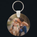 Custom Personalized Photo Double Sided Keychain<br><div class="desc">Custom Personalized Photo Double Sided keychain</div>