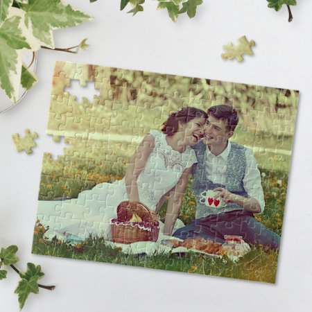 Custom Personalized Photo Easy Template Gift Jigsaw Puzzle