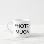 Custom Personalized Photo Espresso Cup Blank at Zazzle
