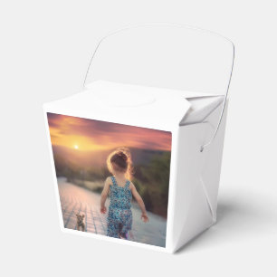 Custom Personalized Photo  Favor Boxes
