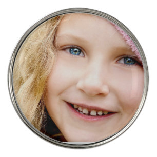 CUSTOM PERSONALIZED PHOTO GOLF BALL MARKER