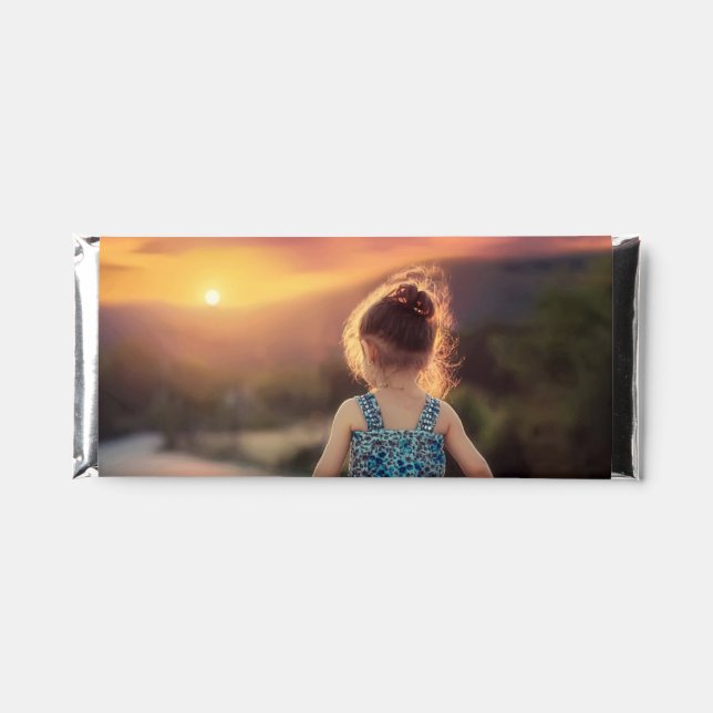 Custom Personalized Photo  Hershey Bar Favors (Front)