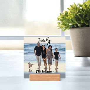 Custom personalized photo holder