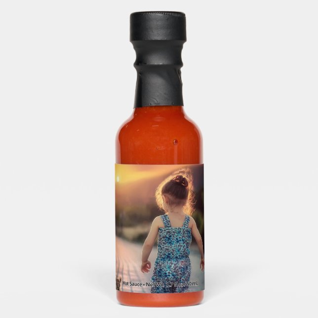Custom Personalized Photo  Hot Sauces (Front)