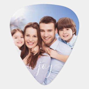 Custom Personalized Photo Joy  Guitar Pick