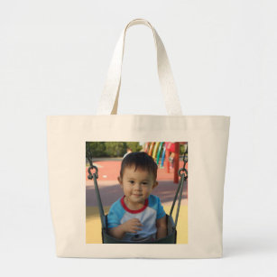 custom photo tote