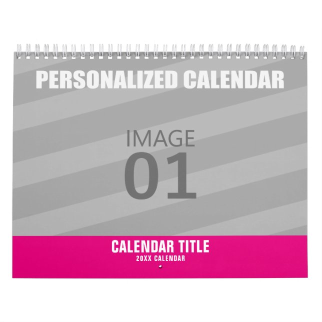 Custom Personalized Photo Make Your Own 2025 Calendar (Cover)