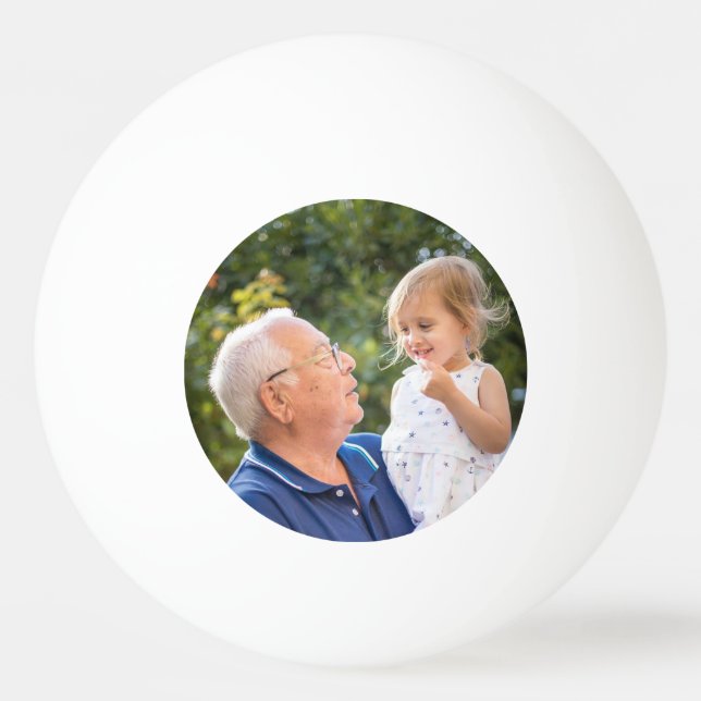 Custom Personalized Photo  Ping Pong Ball (Front)