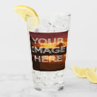 Custom Personalized Photo Pint Glass