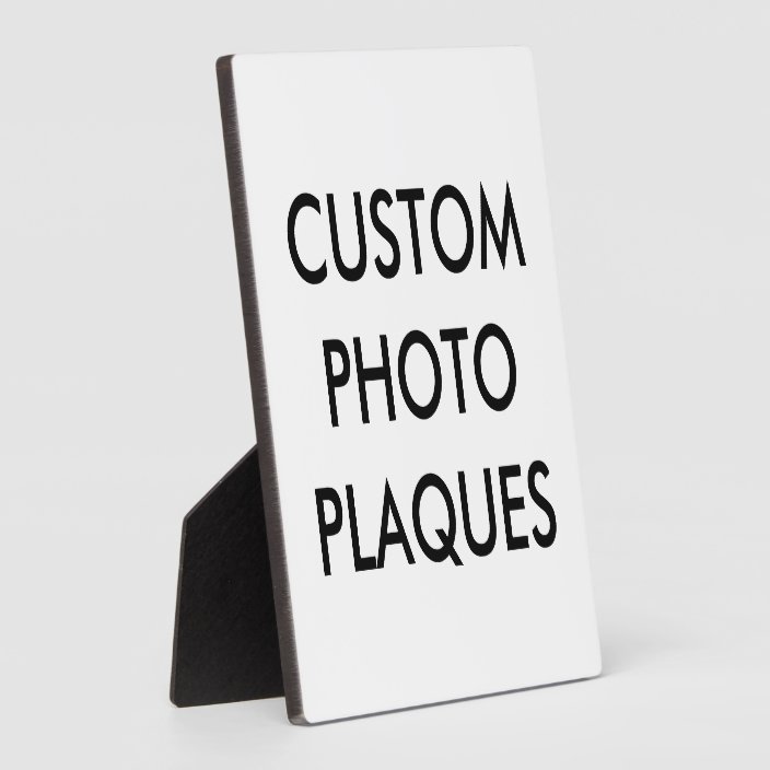 Custom Personalized Photo Plaque Blank Template