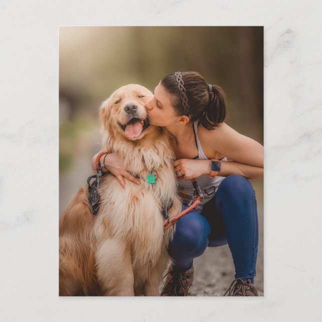Custom Personalized Photo  Postcard (Front)