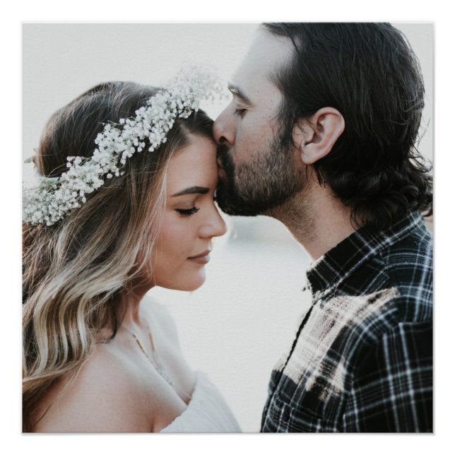 Custom Personalized Photo  Poster (Front)