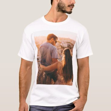 Custom personalized photo print T-Shirt