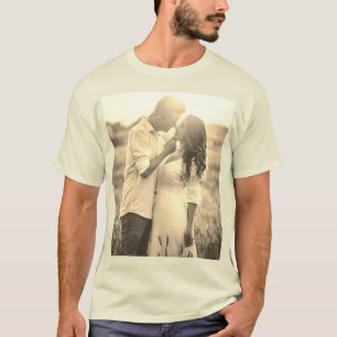 Custom personalized photo print T-Shirt