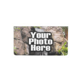 Custom Personalized Photo Printed Checkbook Cover (Front)