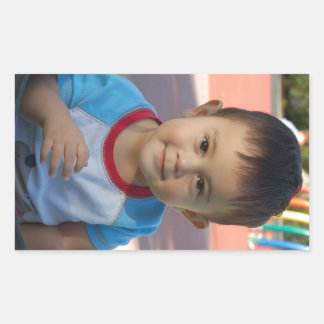 Custom Personalized Photo Rectangular Sticker