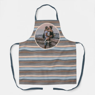 Custom Personalized Photo Simple Love Quote Text Apron