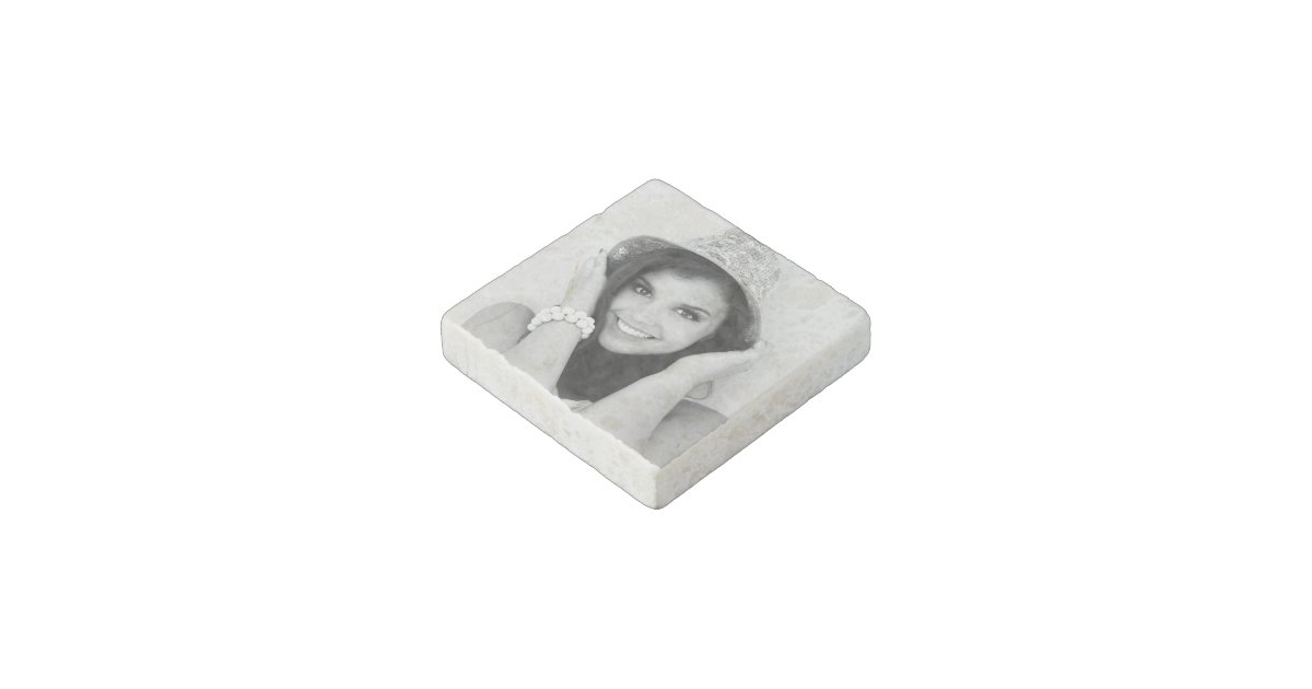Custom Personalized Photo Stone Zazzle
