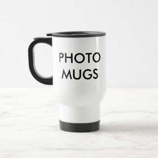Custom Personalized Photo Travel Mug Blank