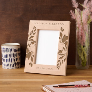 Custom Personalized Picture Wedding Engraved Frames