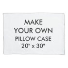 Custom Personalized Pillow Case 20" x 30"